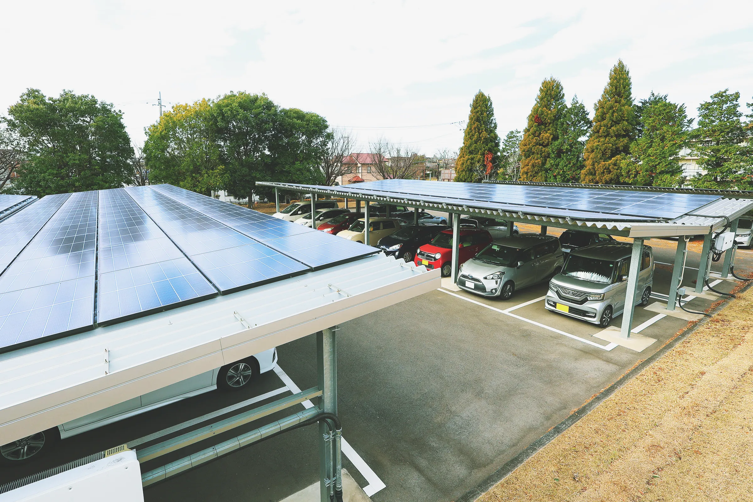 再エネカーポートのイメージ画像